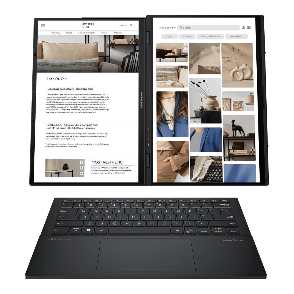 Asus Zenbook DUO 14" 9-185H 32GB 1TB top.webp