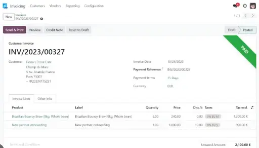 Sąskaitų išrašymo sistema